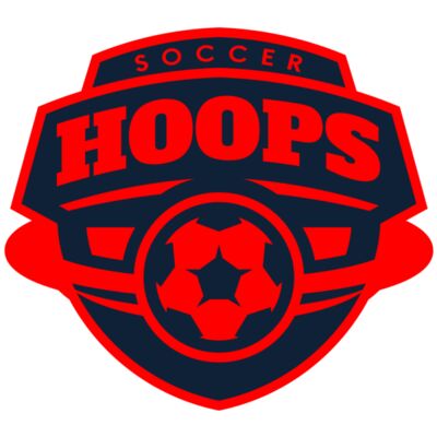 Hoops Soccer logo template 02 Miniatura
