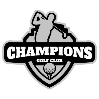 Champions Golf Club logo template Miniatura