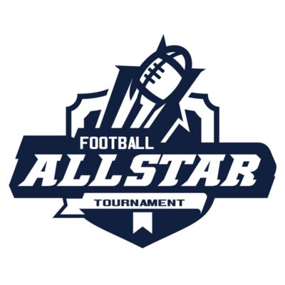 Allstar Tournament Football logo template Miniatura