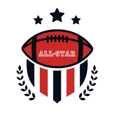 American Football logo 10 Miniatura