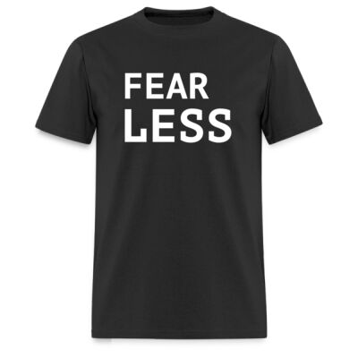 Playera Fear Less - Oscuras Miniatura