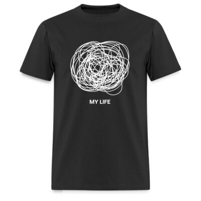 Playera My Life - Oscuras Miniatura