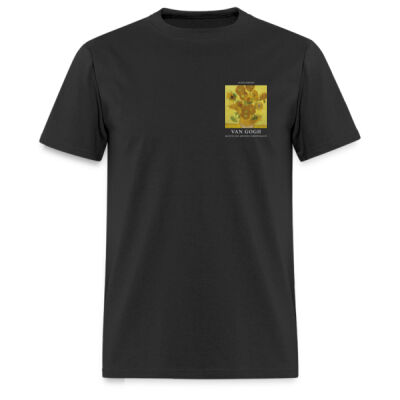 Playera Sunflowers de Van Gogh - Oscuras Miniatura