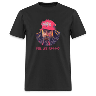 Playera Feel Like Running - Oscuras Miniatura