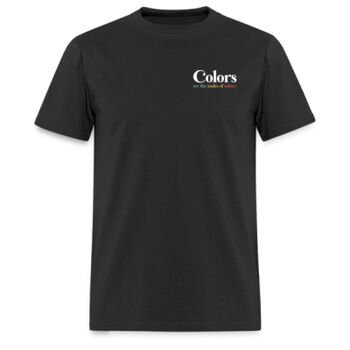 Playera Colors Are The Smile Of Nature - Oscuras Miniatura