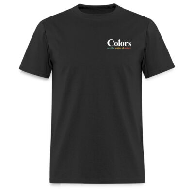 Playera Colors Are The Smile Of Nature - Oscuras Miniatura