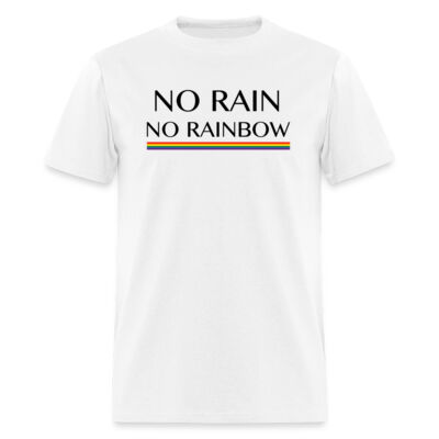 Playera No Rain No Rainbow - Claras Miniatura