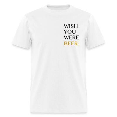 Playera Wish You Were Beer - Claras Miniatura