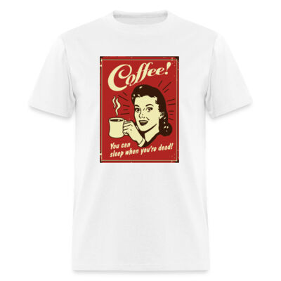 Playera You Can Sleep When You´re Dead - Claras Miniatura