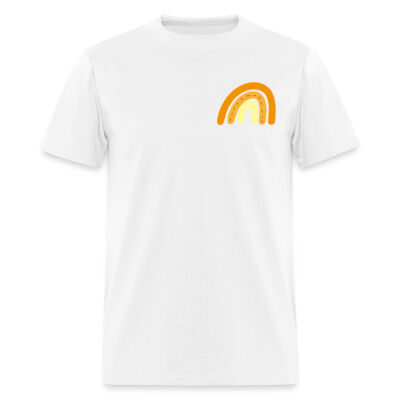 Playera Arcoíris Naranja Miniatura