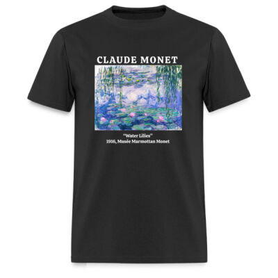 Playera Water Lilies de Monet - Oscuras Miniatura