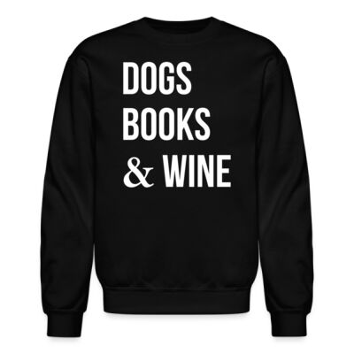 Sudadera Dogs Books & Wine - Oscuras Miniatura