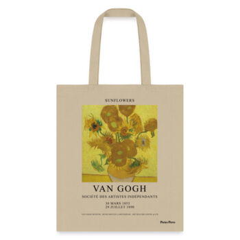 Tote Bag Sunflowers de Van Gogh Miniatura