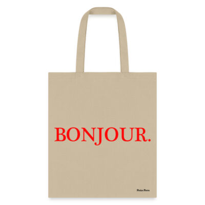 Tote Bag Bonjour Miniatura