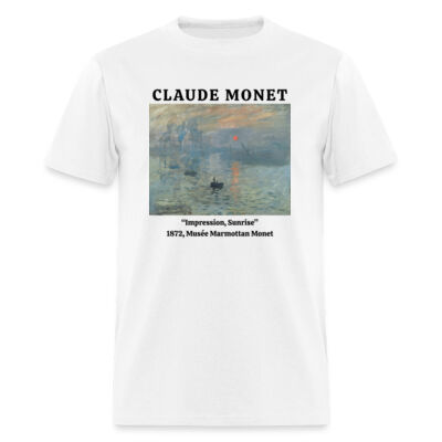 Playera Impression Sunrise de Monet - Claras Miniatura