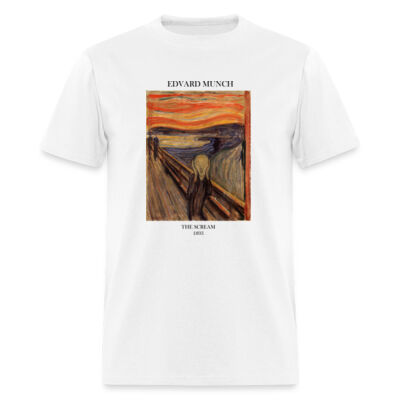 Playera El Grito de Edvard Munch - Claras Miniatura