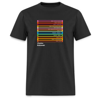 Playera Libros de Bukowski - Oscuras Miniatura