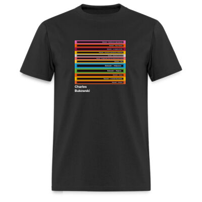 Playera Libros de Bukowski - Oscuras Miniatura