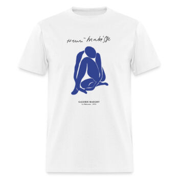 Playera Blue Nude III Miniatura