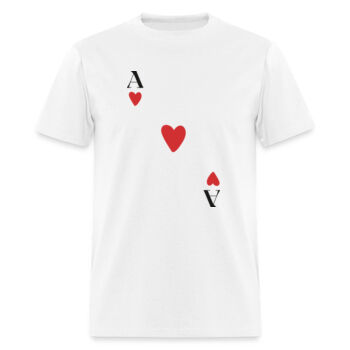 Playera As de Corazones - Claras Miniatura
