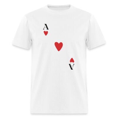 Playera As de Corazones - Claras Miniatura